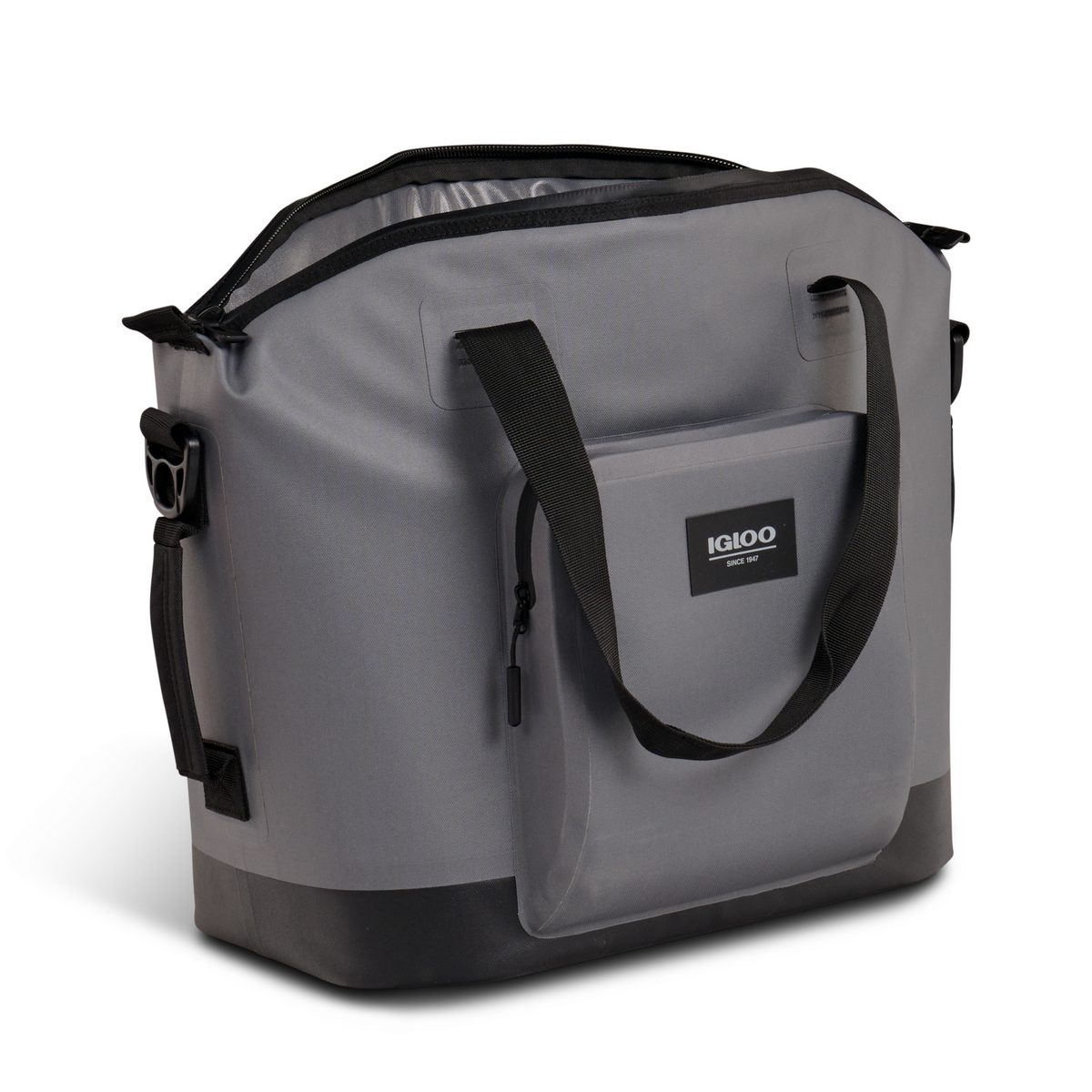 IGLOO 24 Can Carbonite Grey Soft Cooler Tote - Image 4 of 15