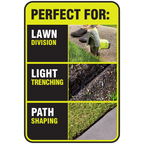 Ryobi 18V ONE+ 220mm 4.0Ah Cordless Edger Kit RED1850Li40 - Image 4 of 8