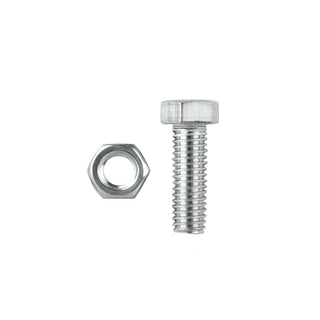Pinnacle M8 x 20mm Stainless Steel Hex Head Bolts And Nuts - 6 Pack