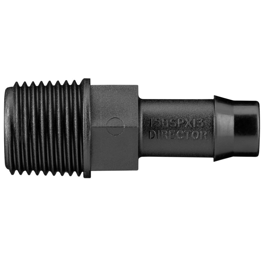 Pope 13mm Tail x 15mm BSP Male Director - 5 Pack - Image 1 of 3