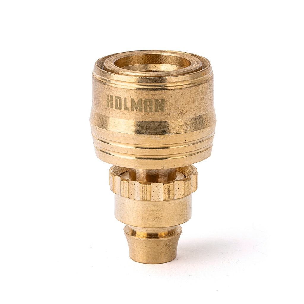 Holman 12mm Brass Barbed Screw On Hose Connector - Image 1 of 2