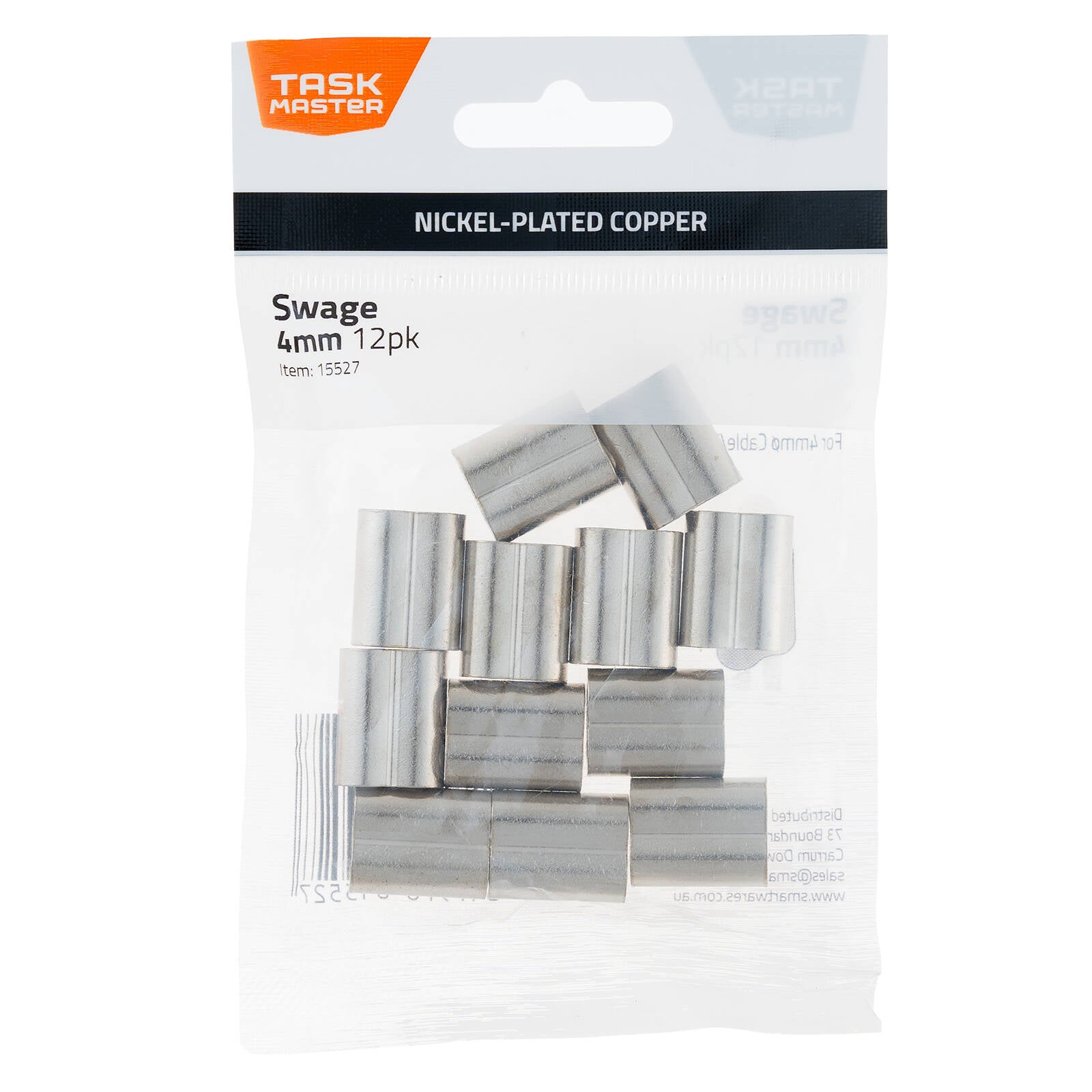 Taskmaster 4mm Copper Swage - 12 Pack - Image 5 of 8