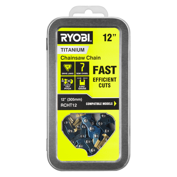 Ryobi 12” Titanium Chainsaw Chain