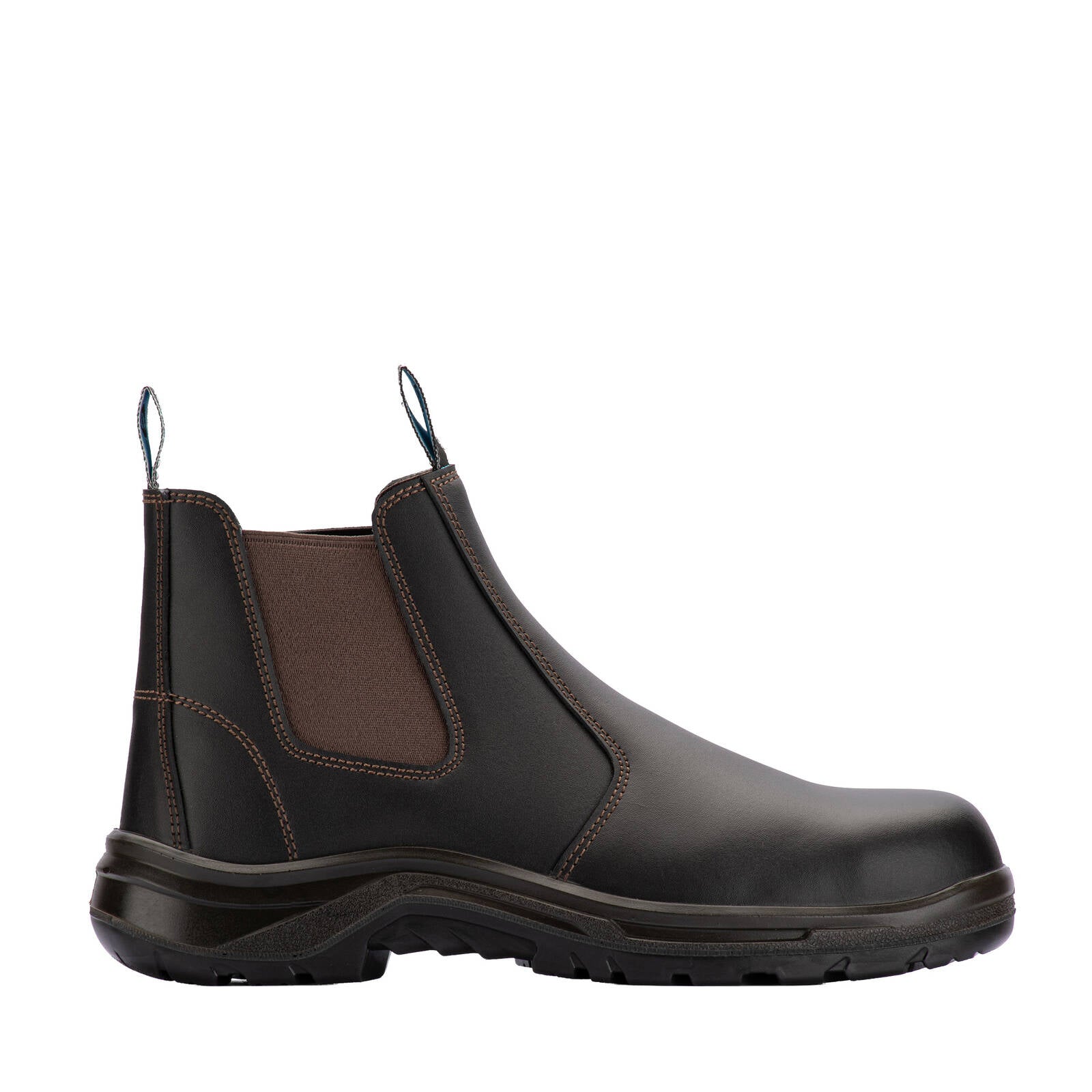 Bata Industrials Men's Brown Meteor Slip-On Safety Boot - Size 7 - Image 3 of 5
