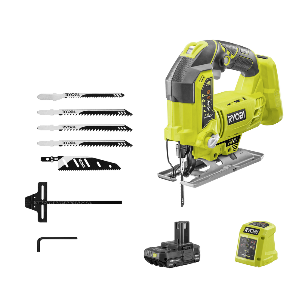 Ryobi 18V ONE+ Jigsaw 2Ah Kit - Image 1 of 7