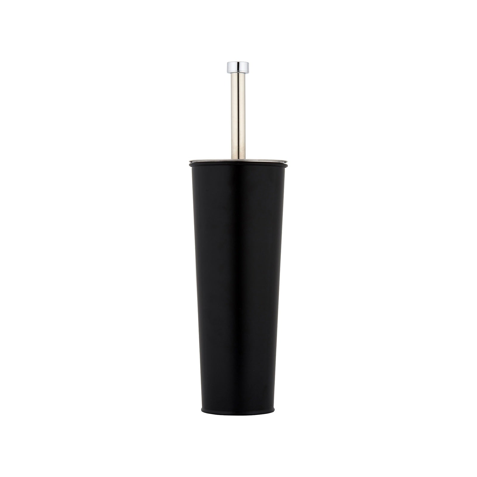 Barelli Black Powdercoated Steel Toilet Brush &amp; Holder - Image 2 of 3