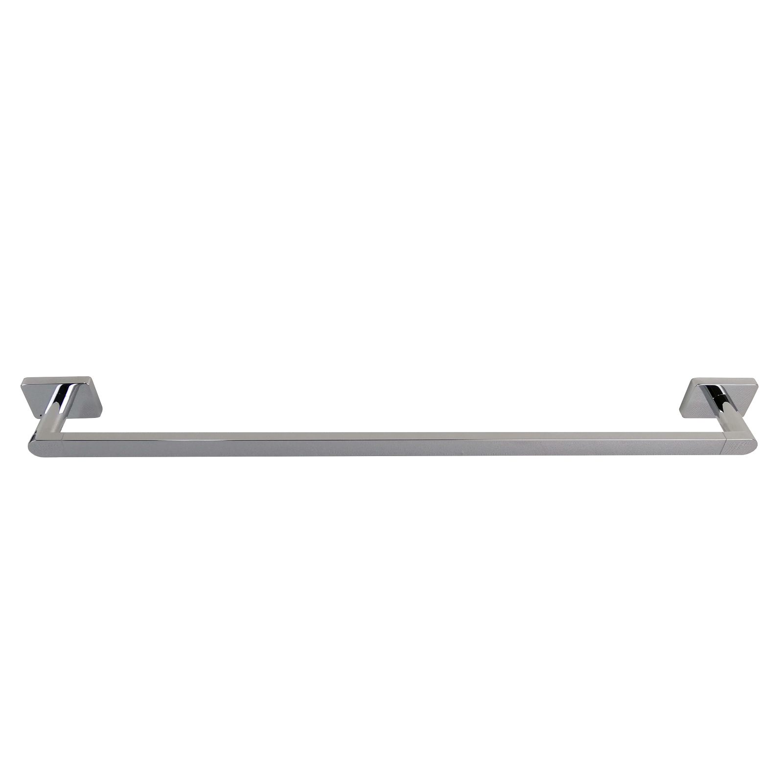 Barelli Rigoni 900mm Chrome Single Towel Rail - 900mm - Image 1 of 7