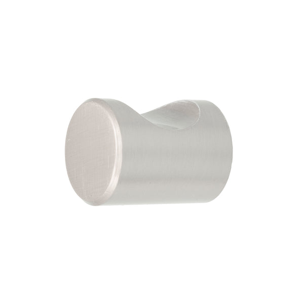Prestige 20mm Brushed Nickel Finger Post Knob - Brushed Nickel