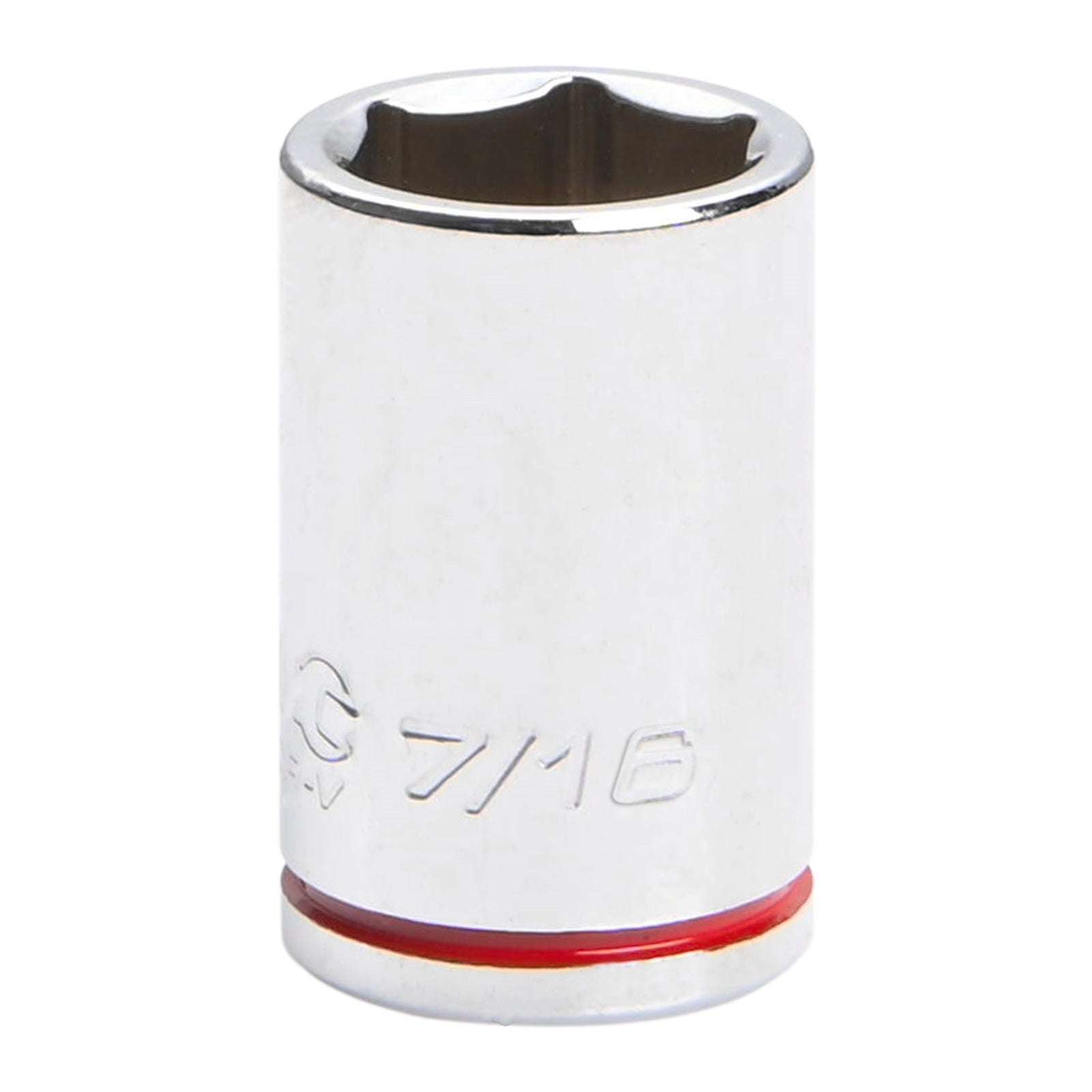 Kincrome 7/16" 1/4" Square Drive Socket - Image 1 of 1