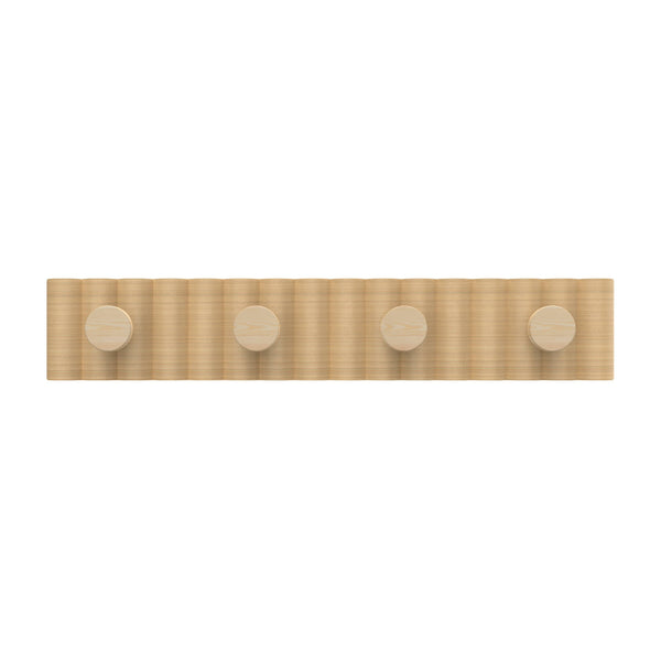 MODE 4 Timber Hooks On Timber Board Hook Rack