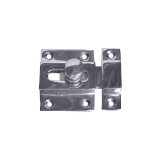 Delf 50 x 45mm Polished Chrome Cabinet Baby Latch