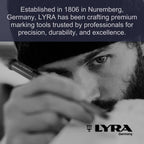 Lyra 12 x 2.8mm 2B Graphite Lead Refill Pack - Image 5 of 6