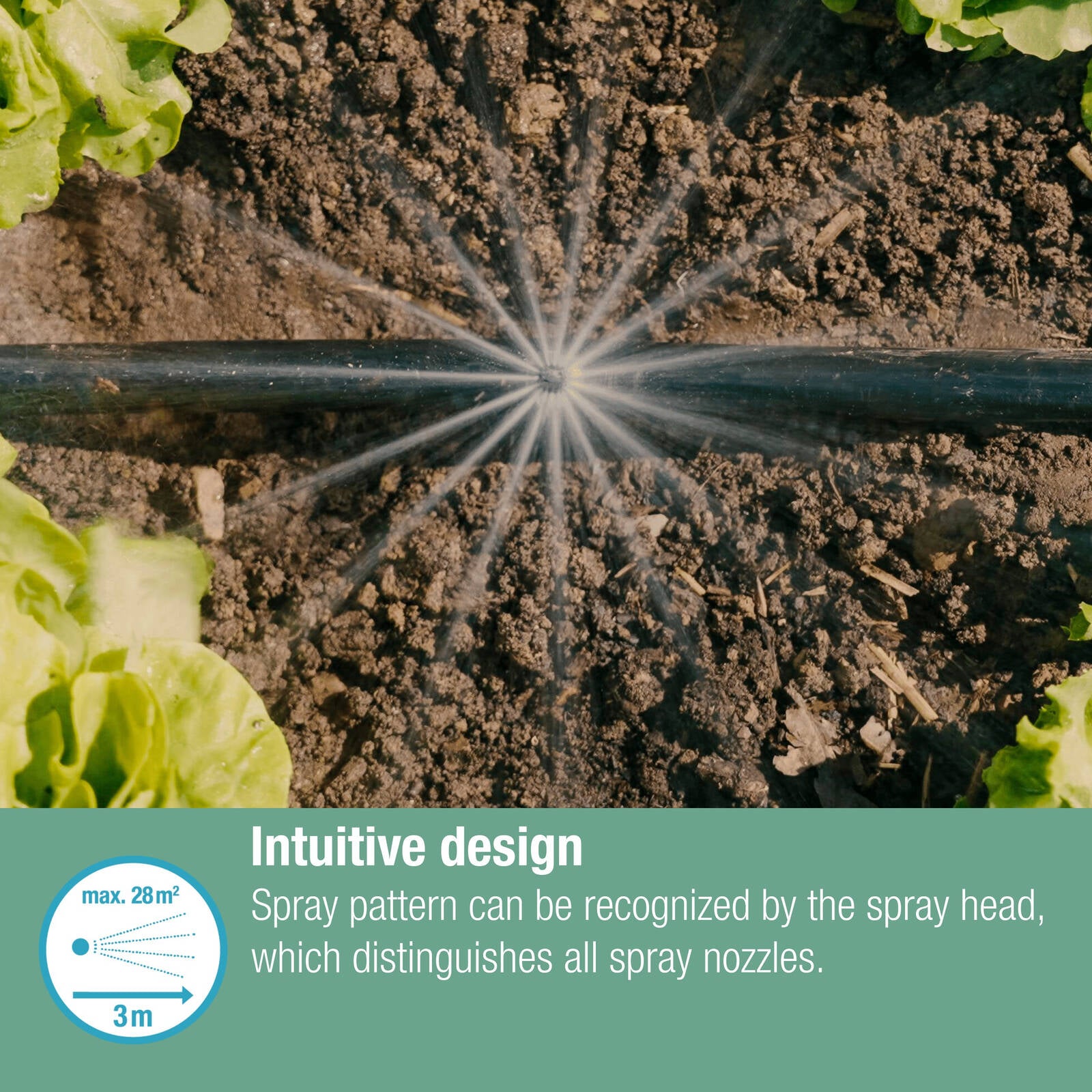 GARDENA Micro Irrigation Spray Nozzle 360° - 5 Pack - Image 6 of 9