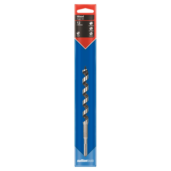 Sutton Tools 190 x 12mm Short Auger Bit