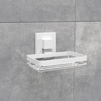 Fusion-Loc Matte White Style Suction Soap Dish - Image 3 of 3