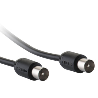 Antsig 1.5m Black Pal TV Lead - 1.5m
