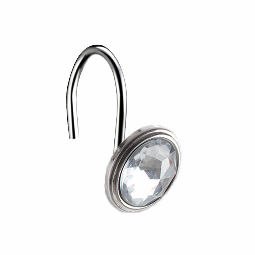 Barelli Exquisite Shower Curtain Rings - 12 Pack - Image 1 of 2