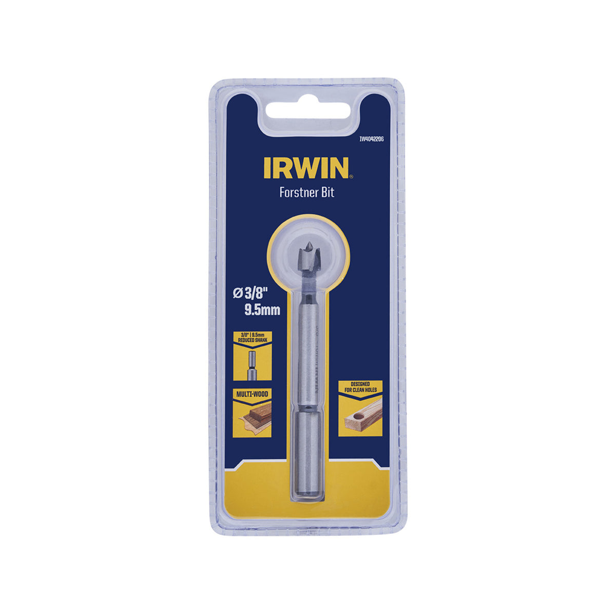 IRWIN Forstner Bit 3/8" 10mm - Image 2 of 2