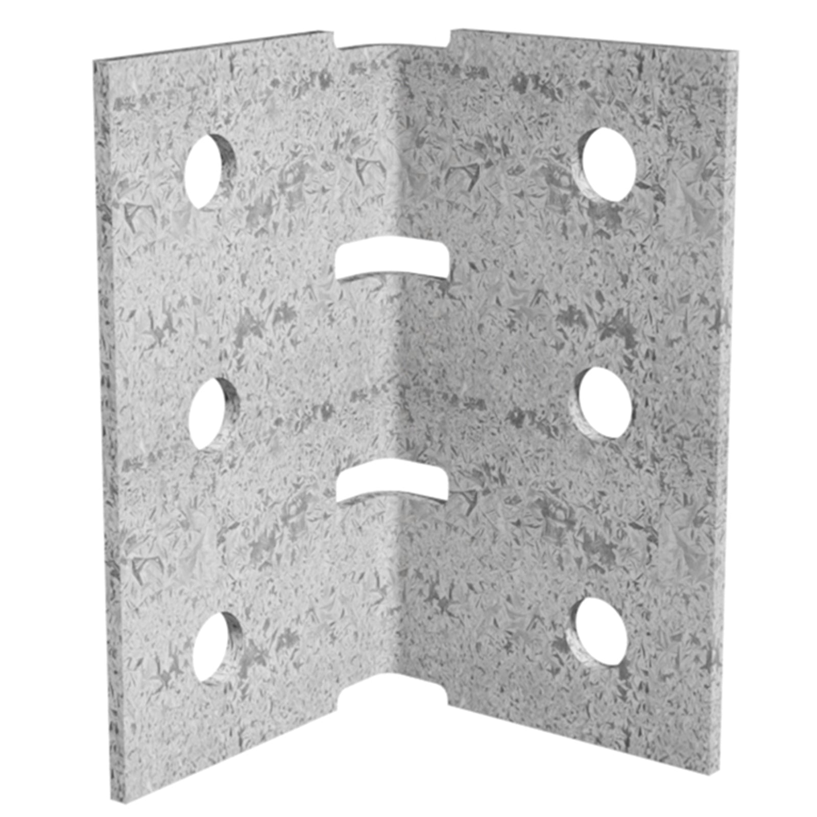 Dunnings 60 x 60 x 105mm M10 Galvanised Angle Bracket - Image 1 of 1