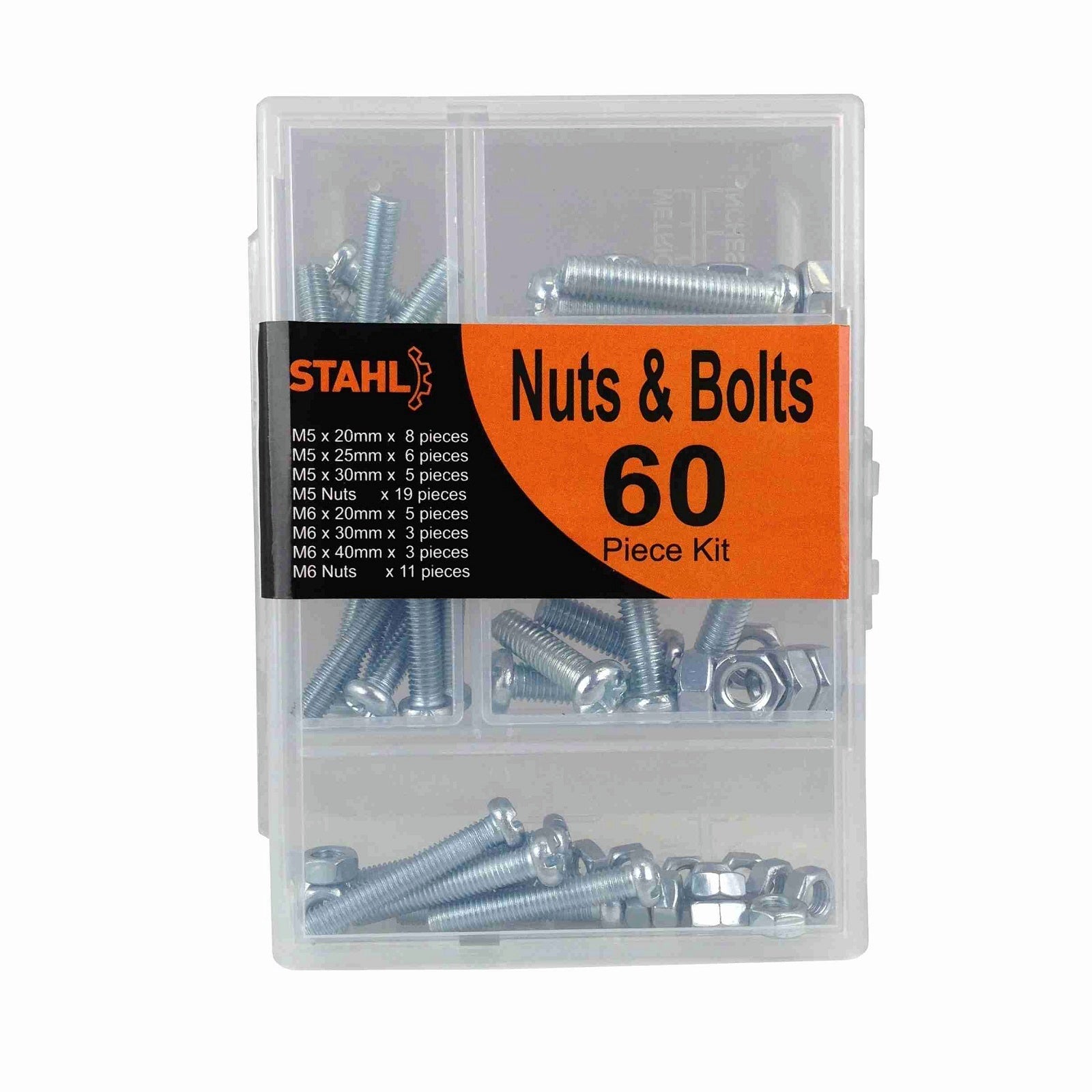 STAHL Handy Kits Nuts Bolts 60pce - Image 1 of 1