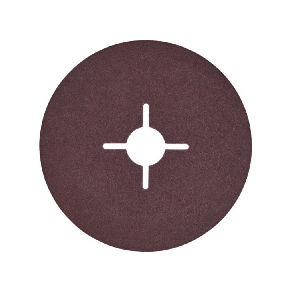 IRWIN 125 x 22mm 120 Grit Fibre Disc - 3 Pack - Image 2 of 2