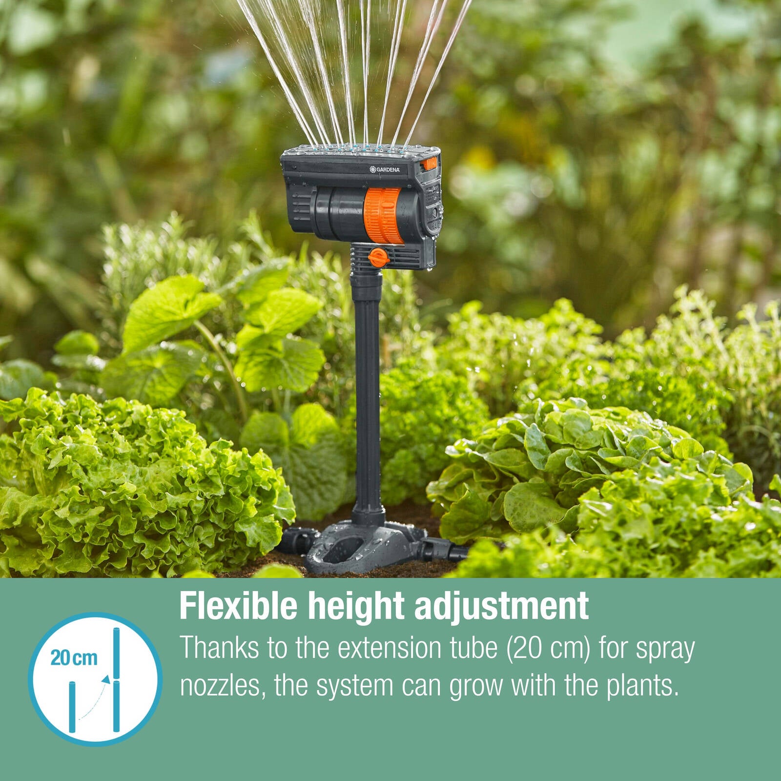 GARDENA Micro Irrigation Oscillating Sprinkler OS 90 - Image 4 of 9