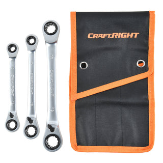 Craftright 4-In-1 Double Ring Spanners