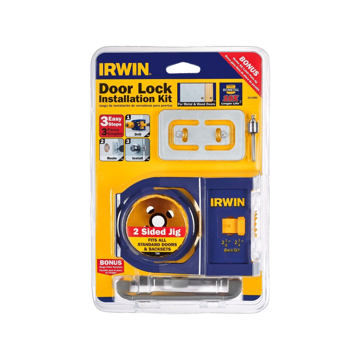 IRWIN Door Lock Installation Kit - Image 3 of 3