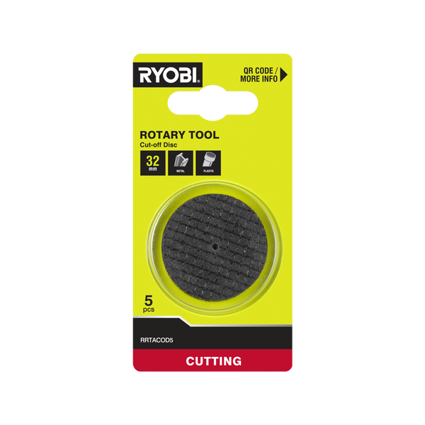 Ryobi 32mm Cutting Disc - 5 Pack