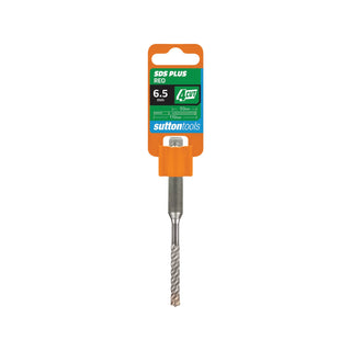 Sutton Tools 6.5 x 110mm 4 Cut SDS Plus Masonry Drill Bit