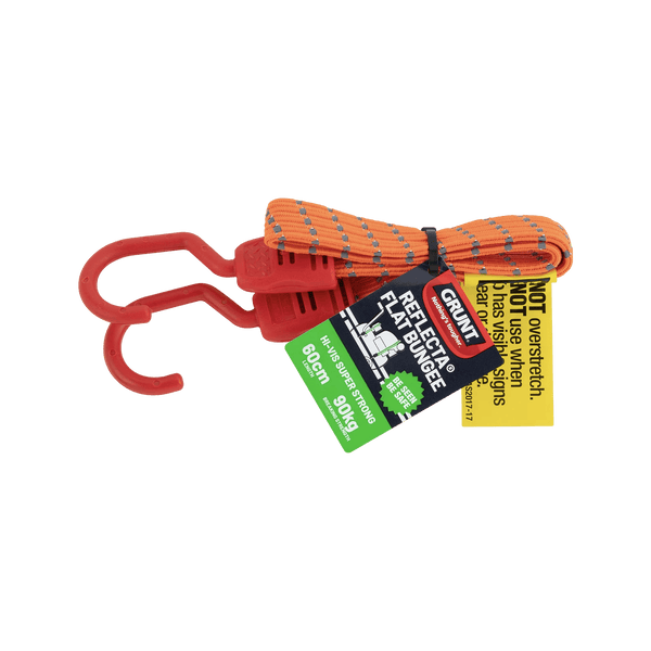 GRUNT 60cm Reflecta Flat Bungee Strap