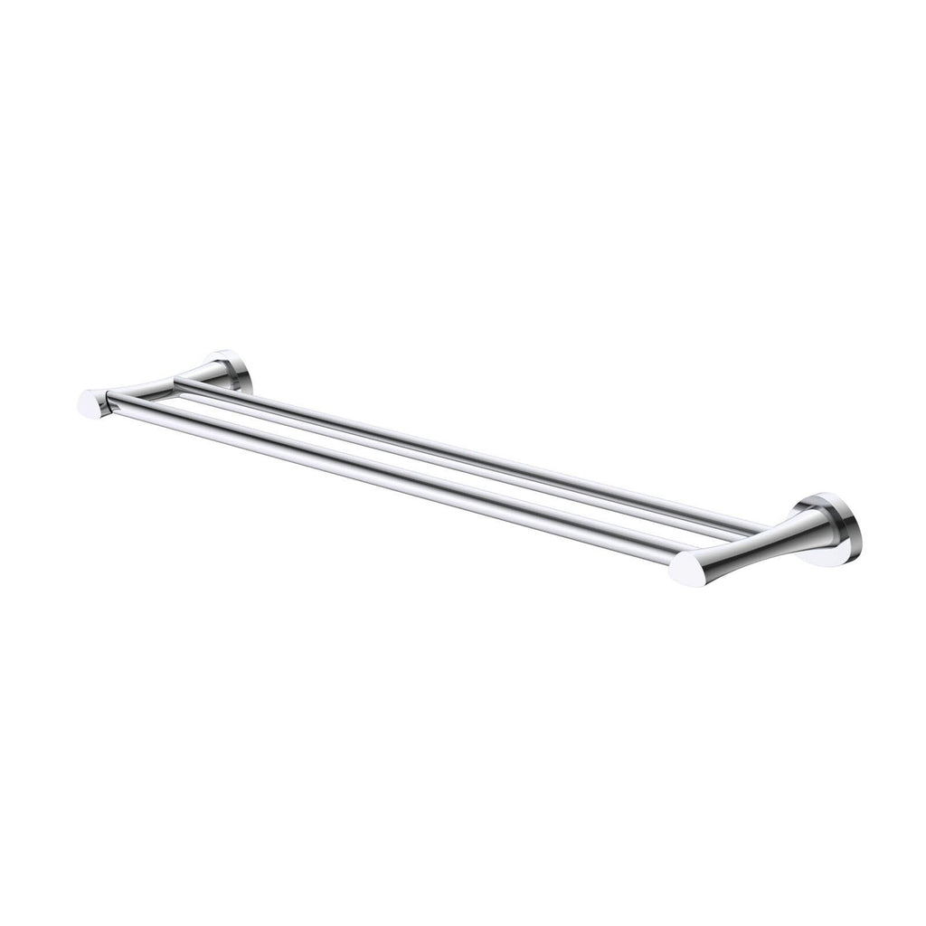 Caroma 600mm Polished Chrome Acacia Double Towel Rail - Image 3 of 4