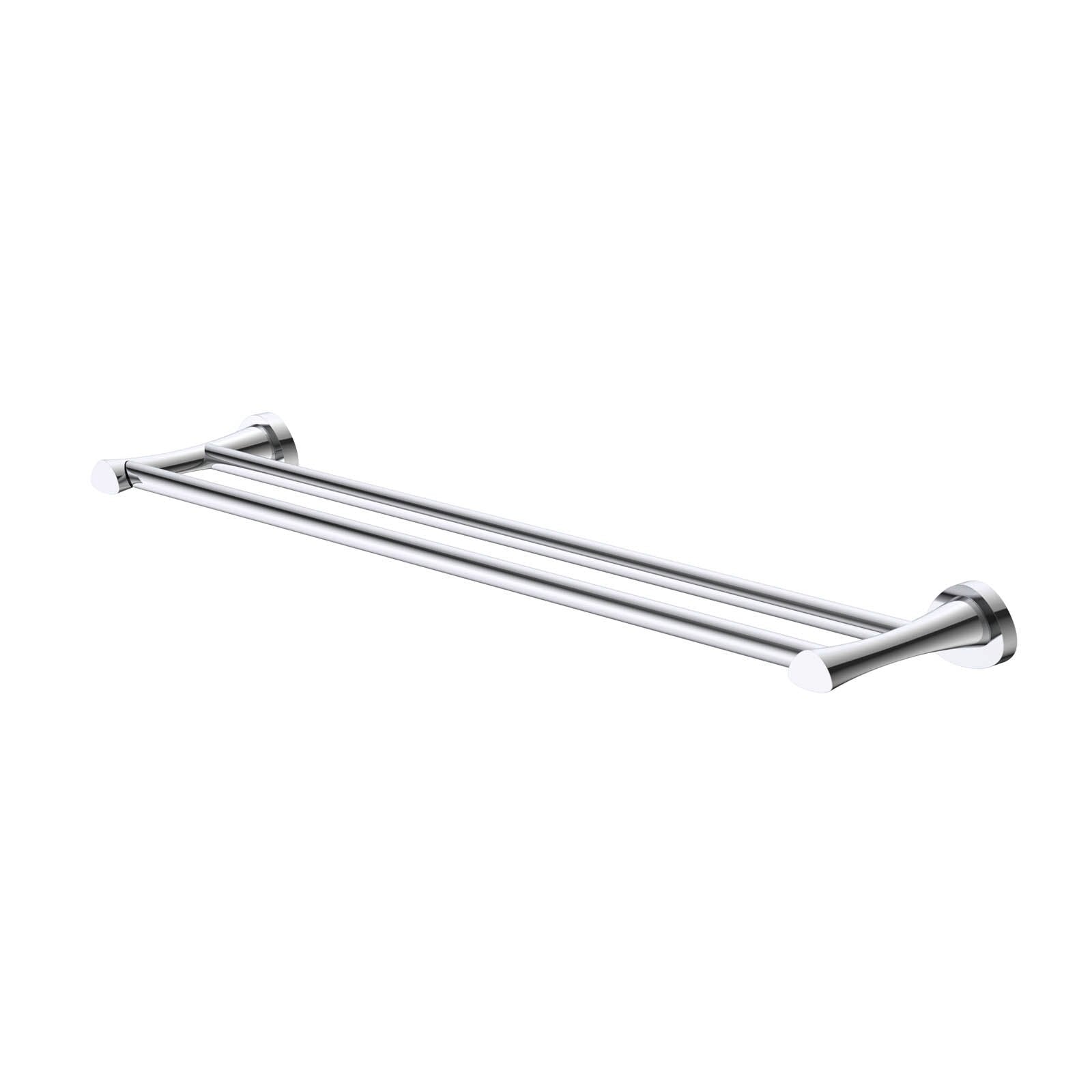 Caroma 600mm Polished Chrome Acacia Double Towel Rail - Image 3 of 4