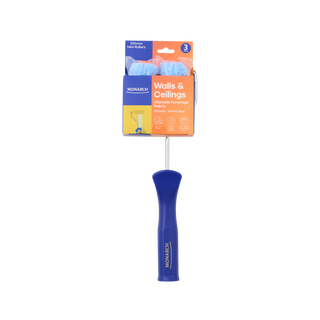 Monarch 100mm 14mm Nap 3 Piece Walls & Ceilings Mini Rollers