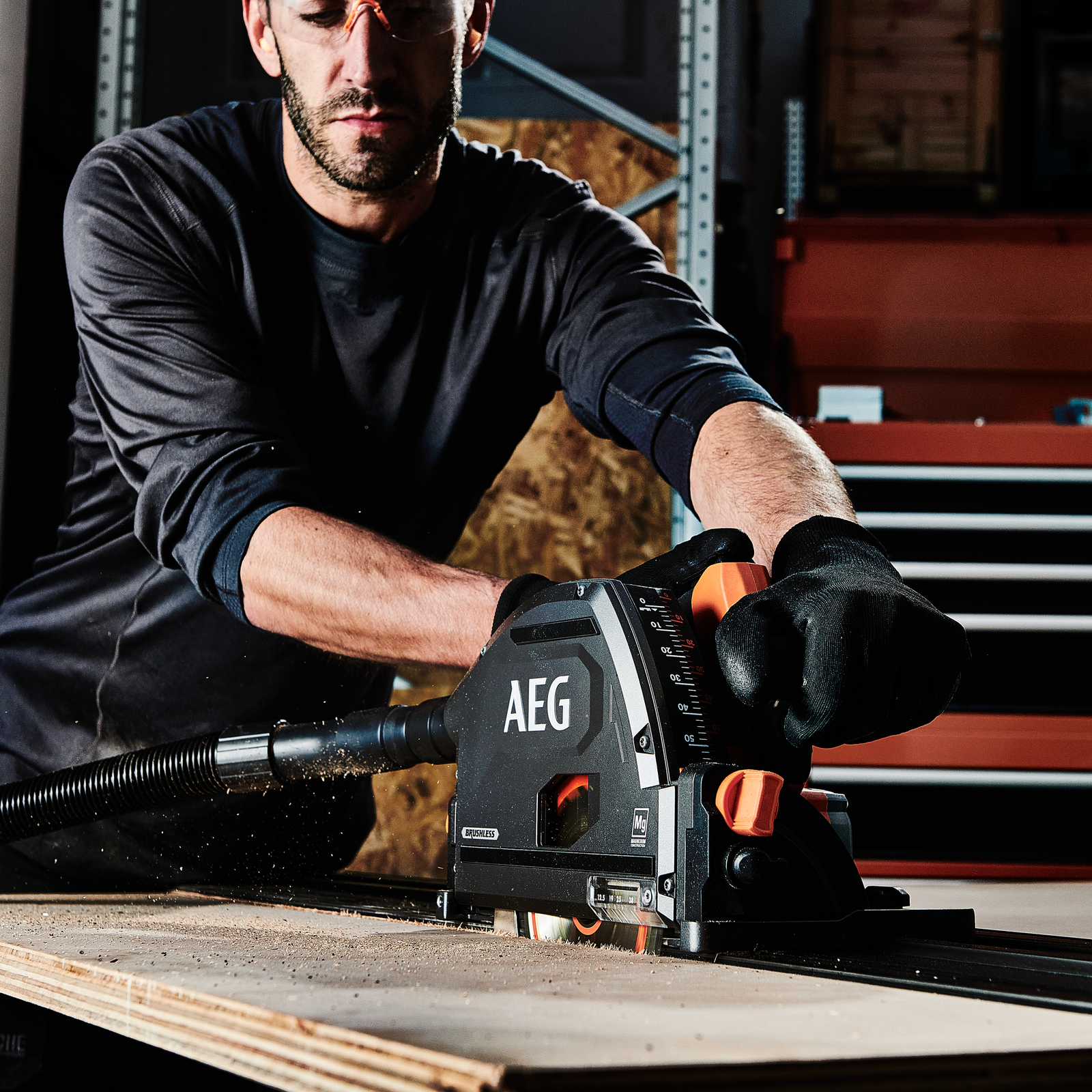 AEG 18V FUSION 165mm Track Saw A18FTSB0 - Skin Only - Image 7 of 7