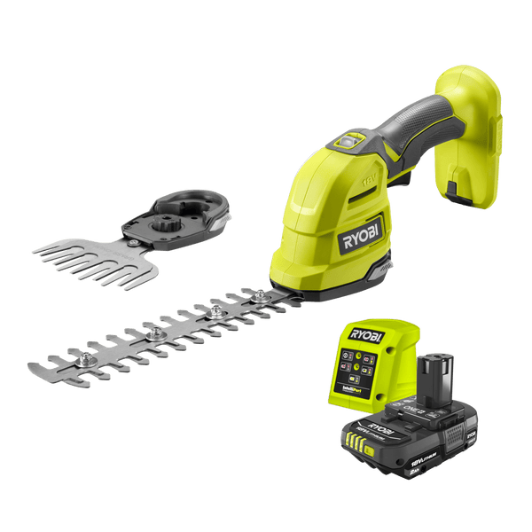 Ryobi 18V ONE+ Hedge And Grass Shears 2.0Ah Kit R18HTR132