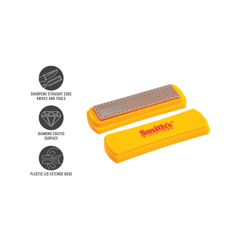 Smith's 4" Diamond Sharpening Stone with Cover - Fine - Image 9 of 10