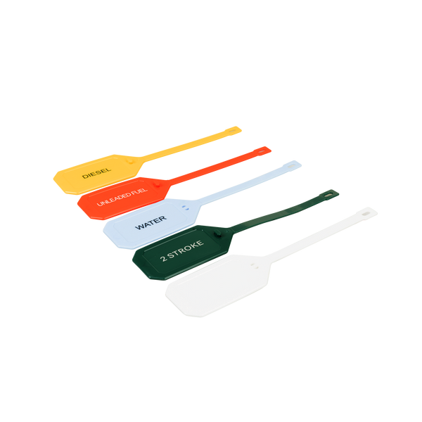 Saxon Fuel Can ID Tags 5 Pack