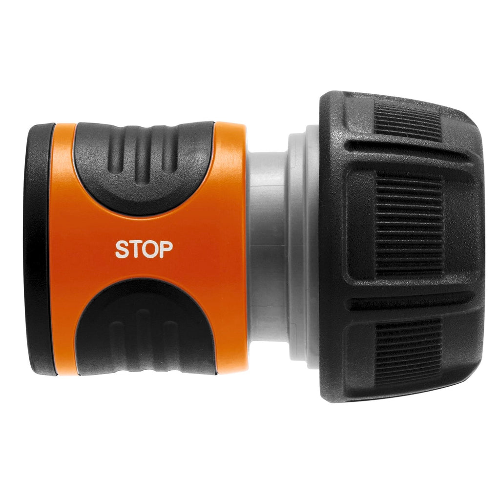 GARDENA 19mm Water Stop Hose Connector With Stop Valve - Image 2 of 5