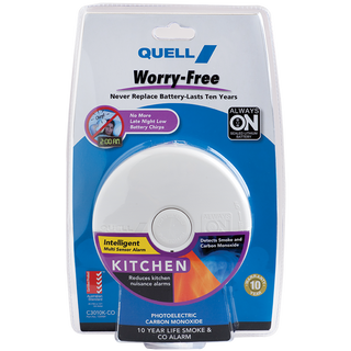 Quell Worry-Free Photoelectric and Carbon Monoxide Alarm