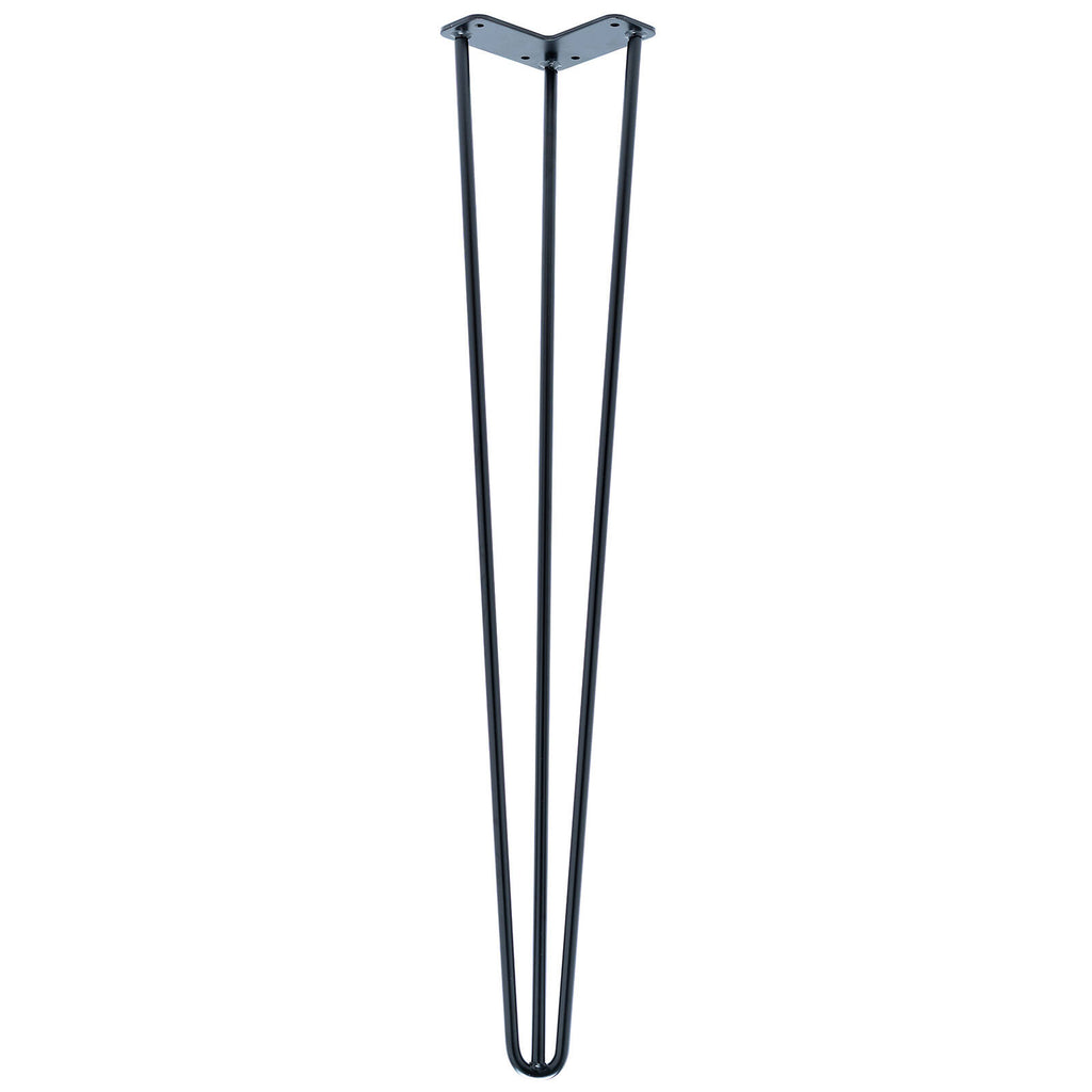 Taskmaster 400 x 10mm Hairpin Steel Table Leg - 400 x 10mm - Image 1 of 20