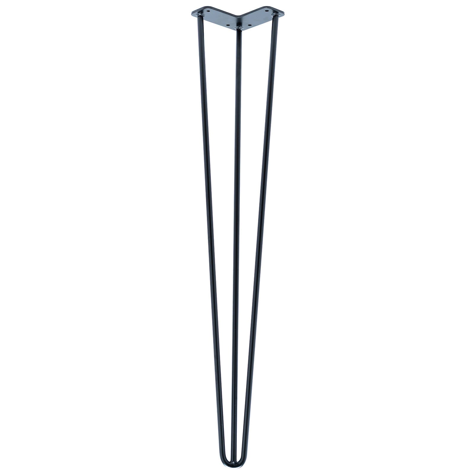 Taskmaster 400 x 10mm Hairpin Steel Table Leg - 400 x 10mm - Image 1 of 20