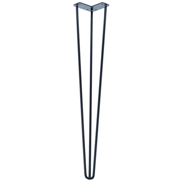 Taskmaster 400 x 10mm Hairpin Steel Table Leg - 400 x 10mm