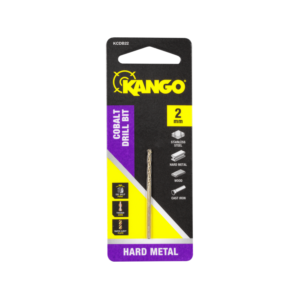 2mm Cobalt Drill Bit Hero