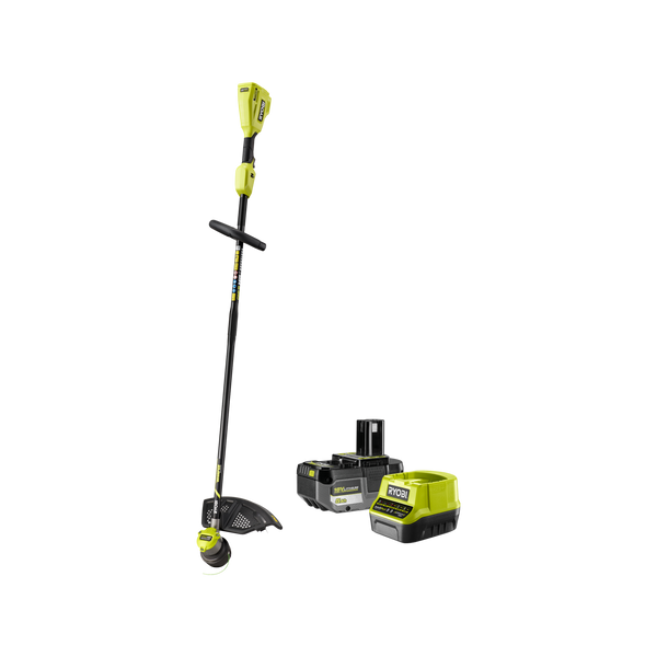 Ryobi 18V ONE+ HP 38cm Brushless Whisper Line Trimmer 5.0Ah Kit