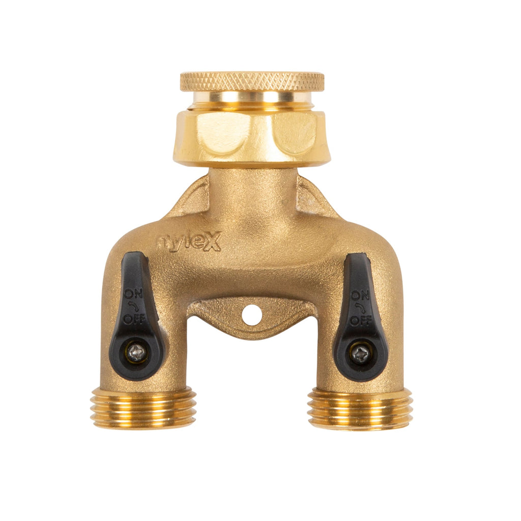 Nylex Brass Two Way Manifold - Image 1 of 11