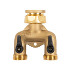 Nylex Brass Two Way Manifold - Image 1 of 11
