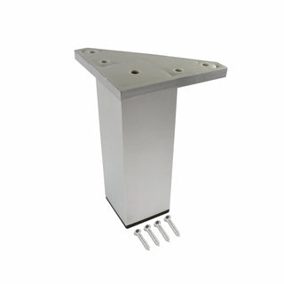 Adoored 120mm Square Plastic Cabinet Leg