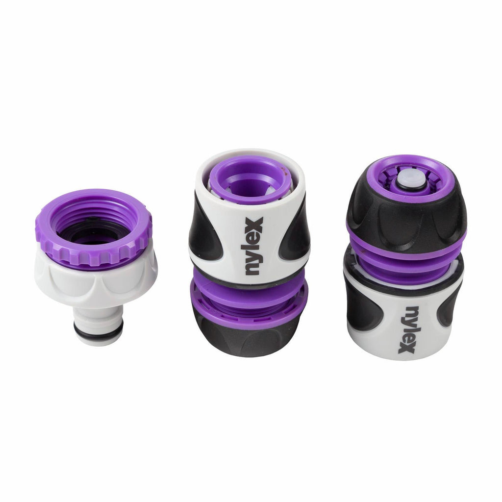 Nylex Recycled Water 12mm Hose Connector Set - Image 1 of 8