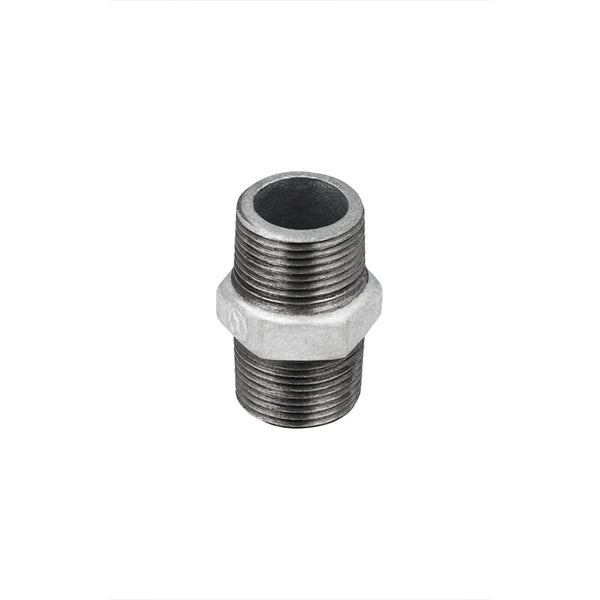 Brasshards 25mm Galvanised Hex Nipple